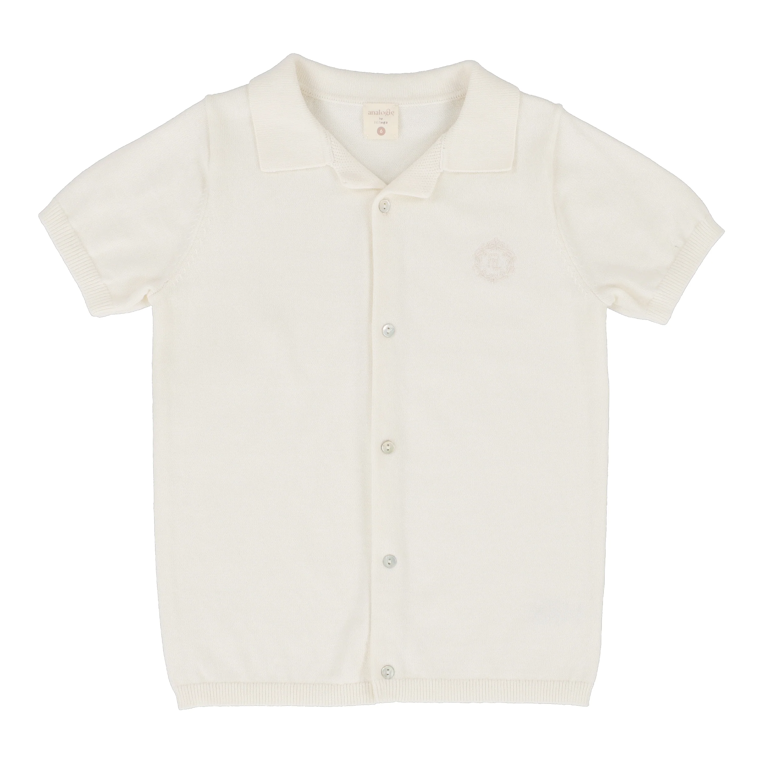 ANALOGIE BY LIL LEGS WINTER WHITE BOYS GRANDPA SWEATER