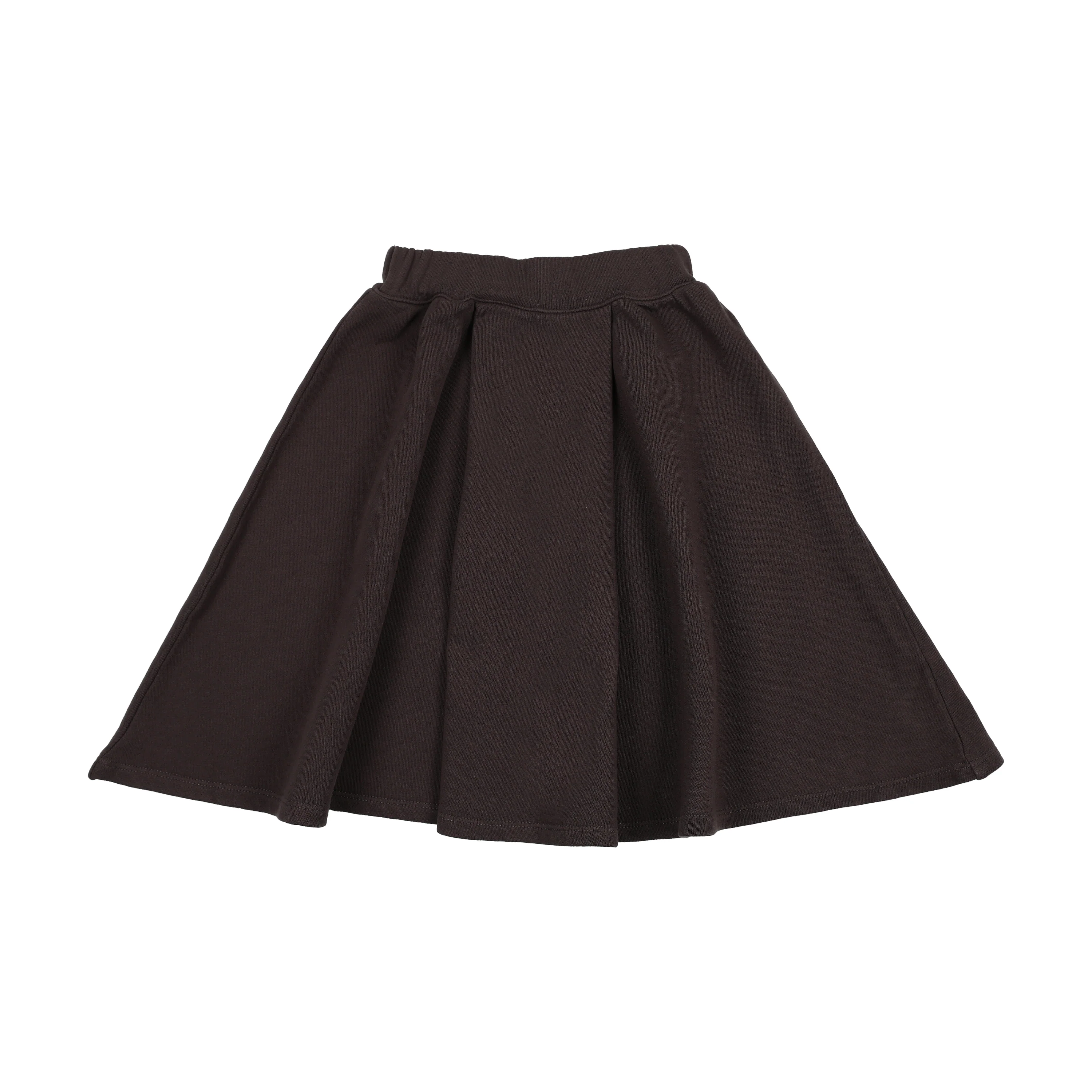 Farren And Me Washed Black Gathered Skirt (Faw25-08)