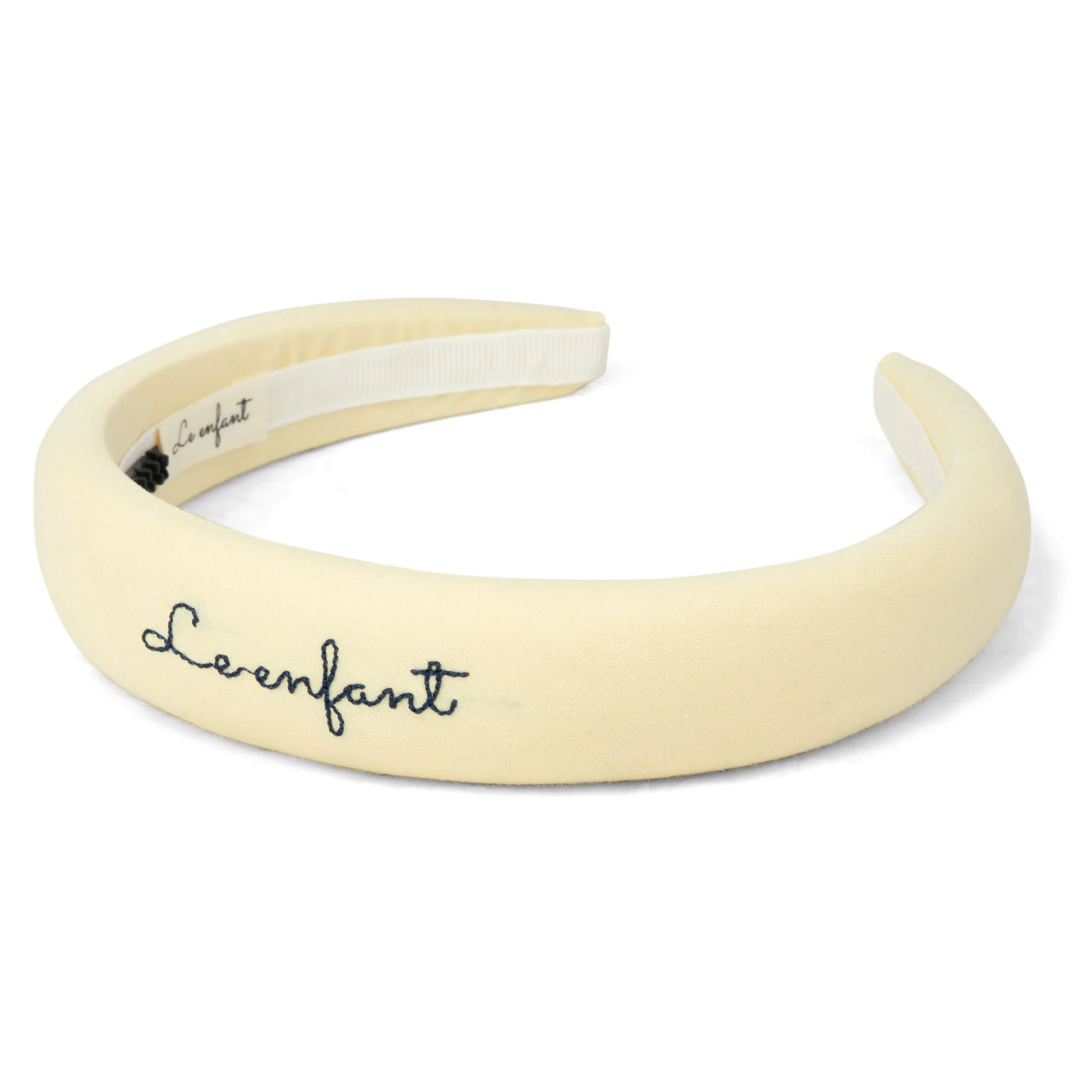 Le Enfant Stitched Hairband Yellow- FINAL SALE