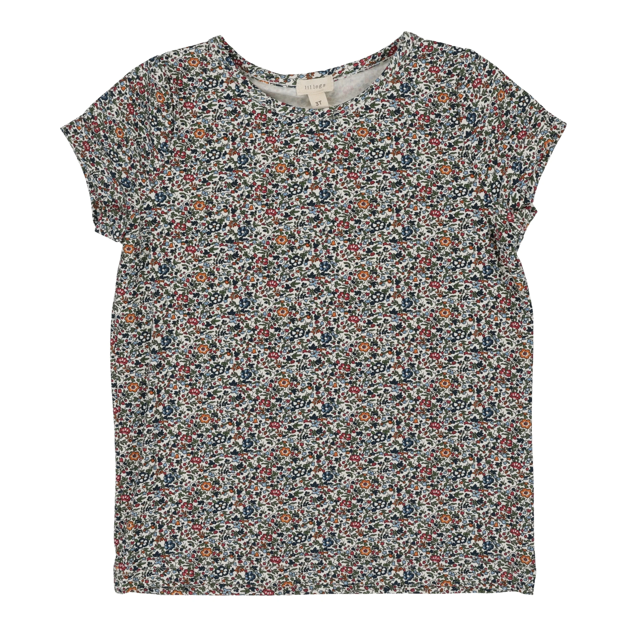LIL LEGS LIBERTY PRINT LIBERTY TEE SHORT SLEEVE