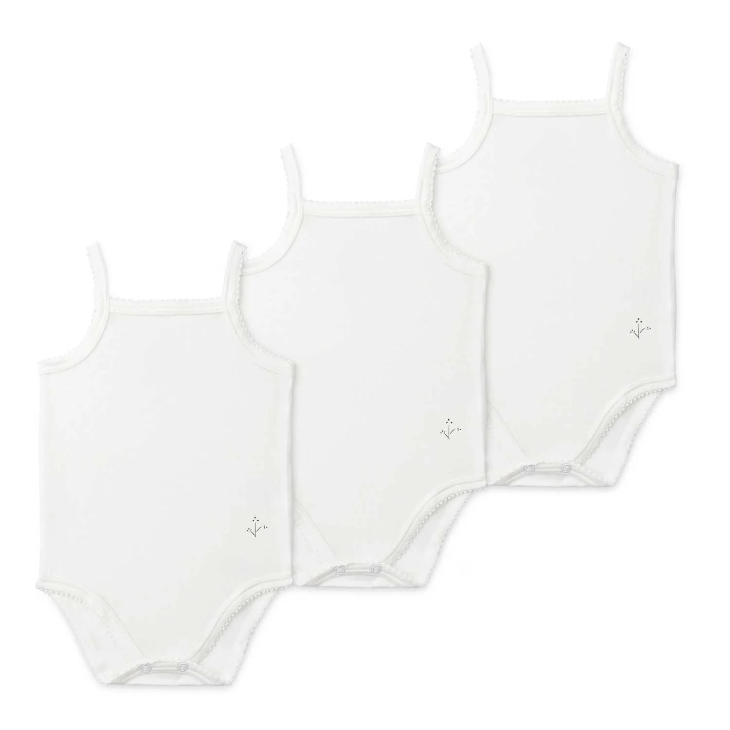 LILETTE BY LIL LEGS GIRLS SOLID UNDERSHIRT (White)
