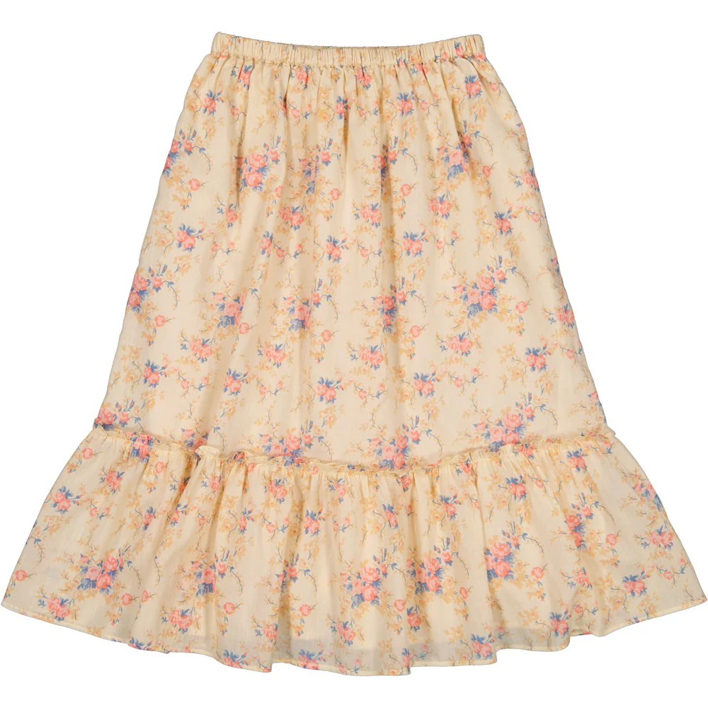 Louis Louise Cream Rachel Cotton Veil Bouquet LONG VERSION Skirt