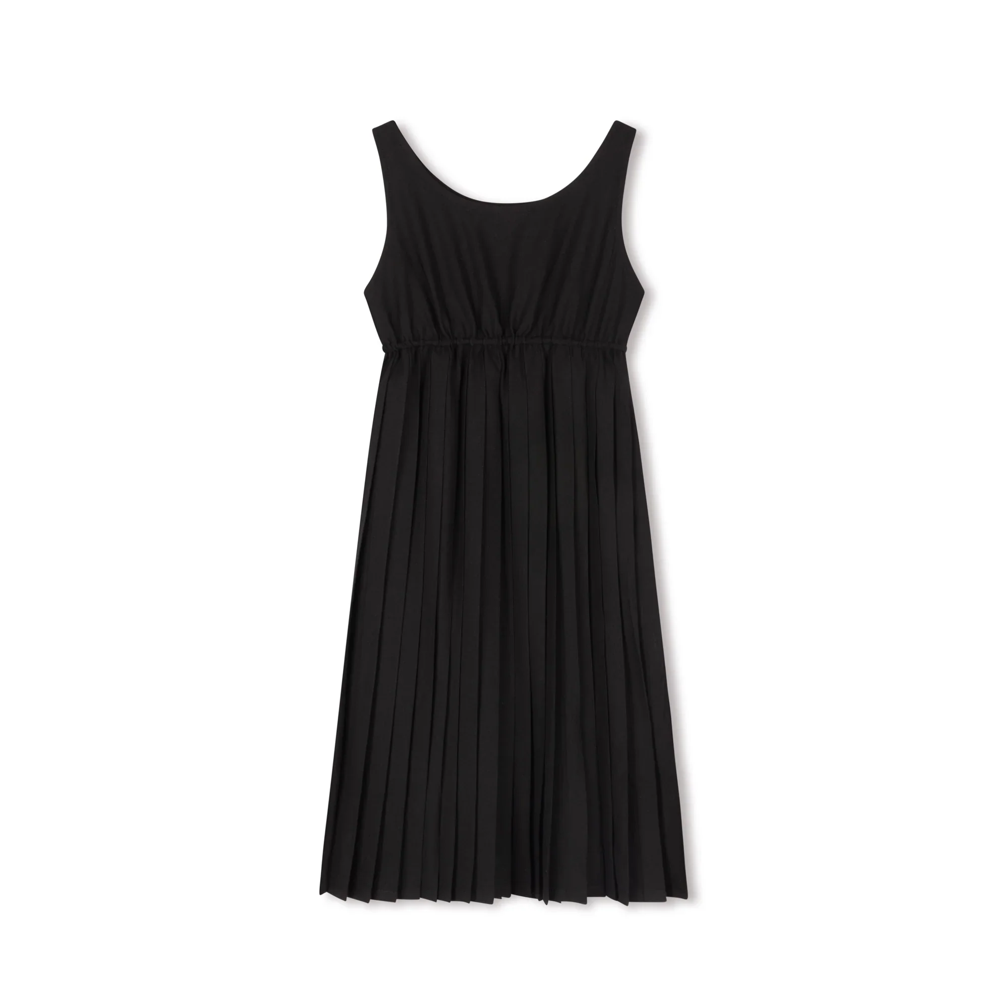 Velvette Label Black Pleated Jumper (SHORT VERSION) - Image 2